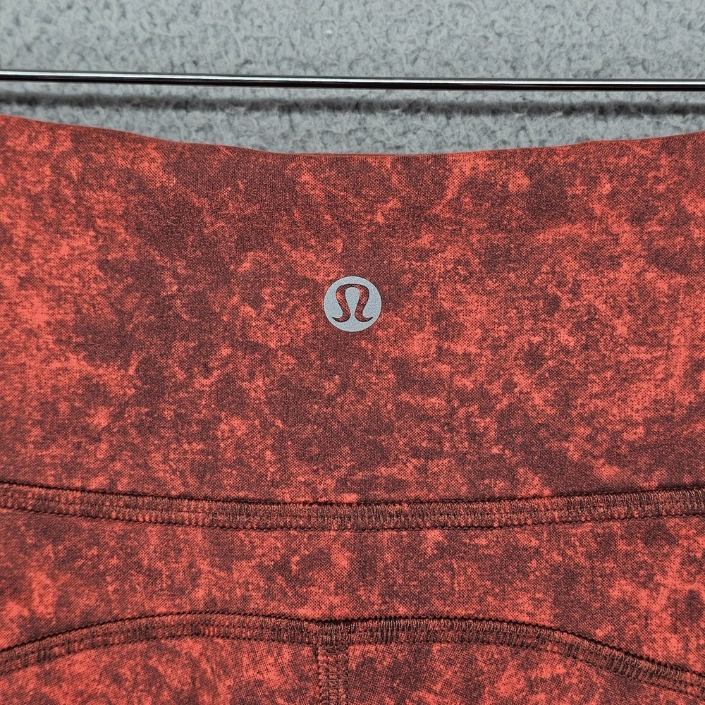 Lululemon Invigorate High Rise Tight Womens Size 8 Red 28" Inseam W5EDYS - Picture 6 of 14